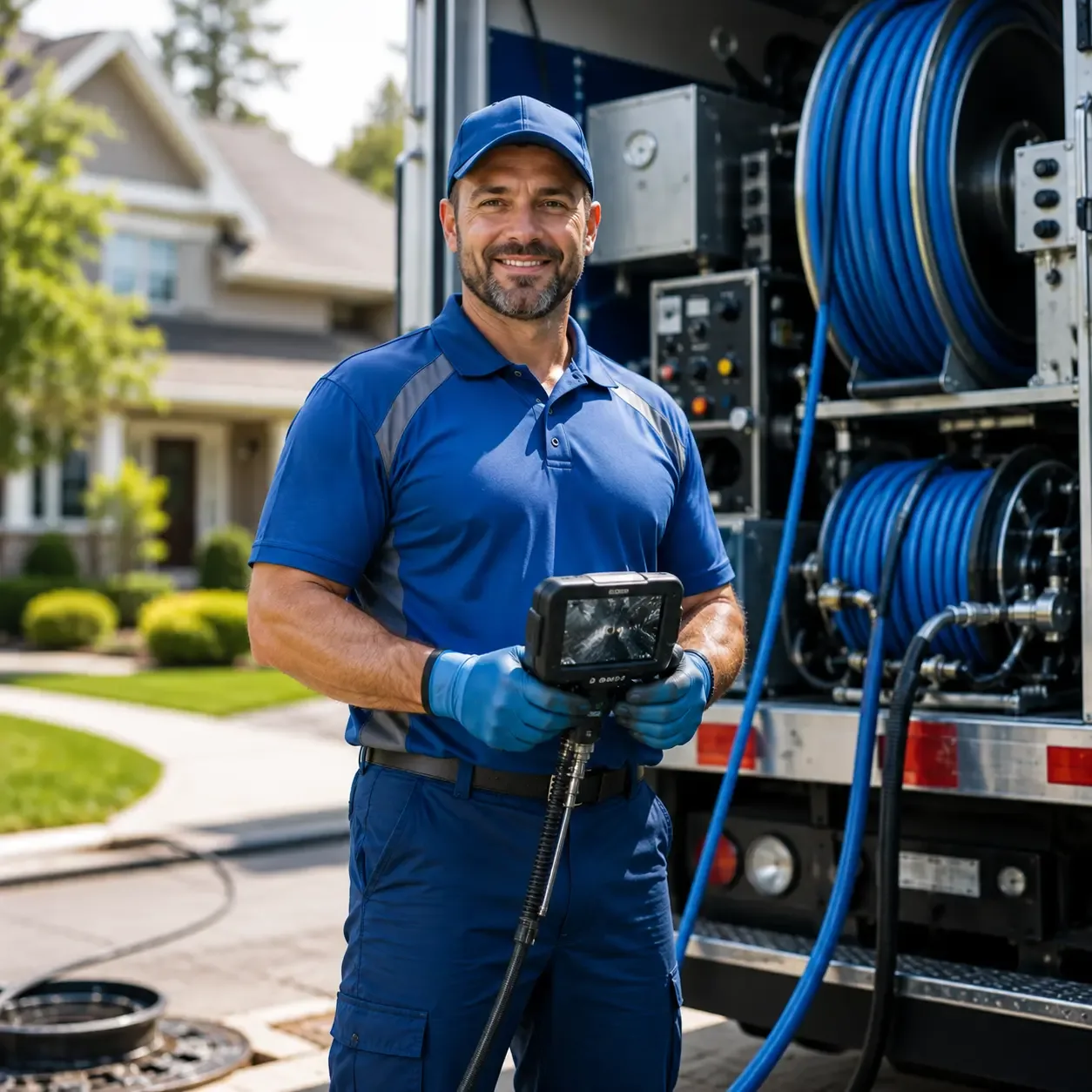 Local outdoor drain cleaning specialists in Batchtown, IL